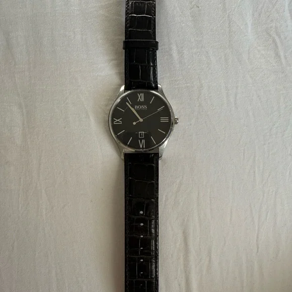 Hugo Boss Silver and Black Watch - Picture 2 of 10